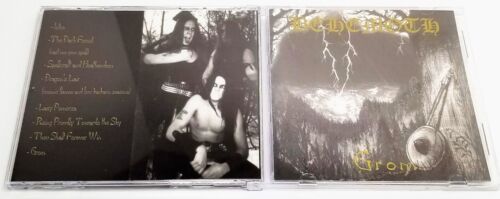 Behemoth Grom CD 1996 Solistitium Records First Press RARE Mint Disc
