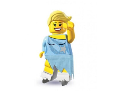 LEGO 8804 - Eiskunstläuferin - UNGEÖFFNET - Minifiguren Serie 4