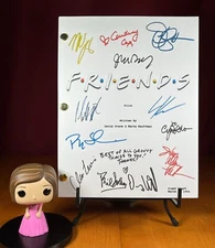 Friends Pilot Script- Signed- Autograph Reprints- Friends Script