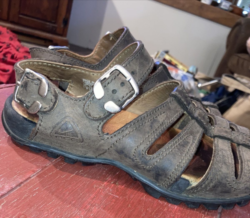 Rare Nike Air ACG Leather Sandals/Shoes Womens 8. Brown, EUC - 第 2/7 張圖片