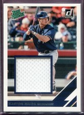 KESTON HIURA ~ 2019 Donruss Baseball Rated Prospect Materials #RPM-KH JERSEY