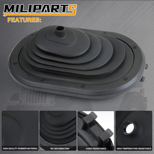 Manual Transmission Shift Boot Rubber Compatible with Jeep Wrangler 2007-2010 3. - Picture 3 of 12