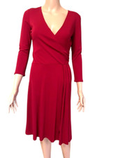 Ann Taylor LOFT Womens Red Dress Sz 2