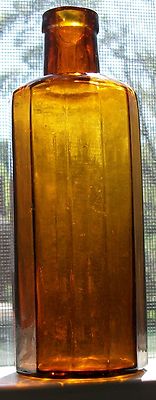NICE PRETTY YELLOWISH AMBER KENDALL'S SPAVIN CURE ENOSBURGH FALLS VERMONT
