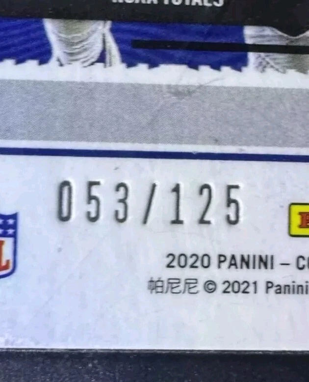 2020 Contenders Optic CeeDee Lamb Rookie Ticket #/125 Red Prizm SGC•10 GEM-MINT - Image 4 of 4