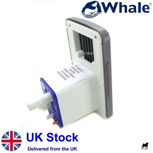 WHALE Watermaster Easi Slide Enchufe de entrada de agua y tapa Gris Caravana ES6001 - Imagen 5 de 7