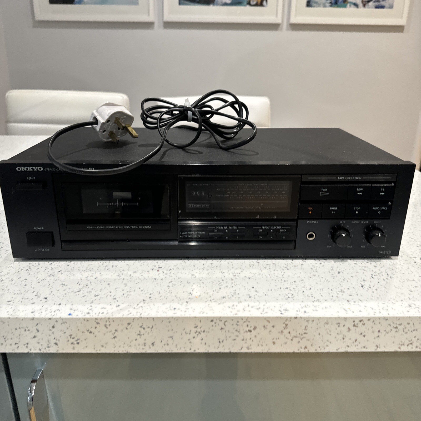 ONKYO STEREO CASSETTE TAPE DECK R1 TA2120 eBay