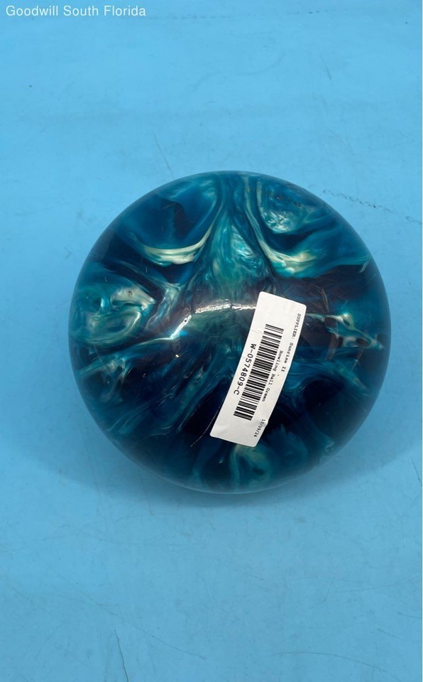 Galaxie 300 Green Purple Abstract Drilled TenPin Bowling Ball eBay