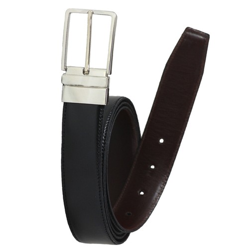 Cinturón reversible hombre giratoria. Piel | eBay