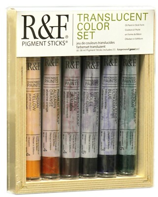 R&F Pigmentsticks - 6er Set - Translucent Colour Set