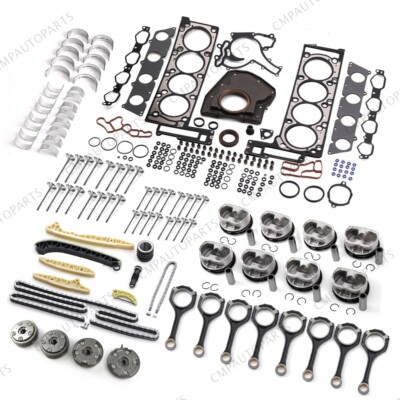 #ad #ad Engine Overhaul Rebuild Kit Pistons Rods Timing For Mercedes Benz M273 5.5L V8 $173.13