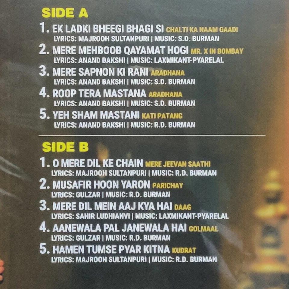 Greatest Hits Kishore Kumar LP Vinyl Record Bollywood Hindi Film Song India Mint - Image 3 of 4