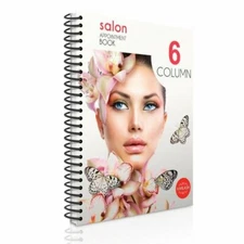 3 PCS Karlash 6 Column Undated Appointment Book – Six Person Daily and Hourly