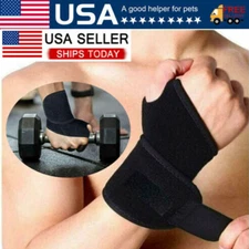 Wrist Hand Brace Support Carpal Tunnel Sprain Arthritis Gym Splint  Left / Right