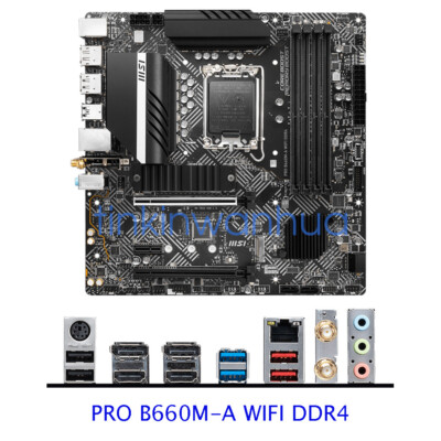 For MSI PRO B660M-A WIFI DDR4/ PRO B660M-A DDR4/ PRO B660-A DDR4