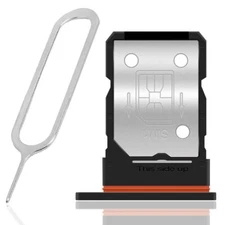 Single SIM Card Tray Holder Slot + Eject Pin for 1+ OnePlus 9 LE2110 Smartphone