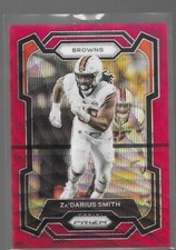 2023 Panini Prizm - Red Wave Prizm /149 #199 Za'Darius Smith