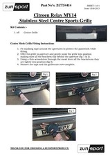 Calandre Fiat DUCATO