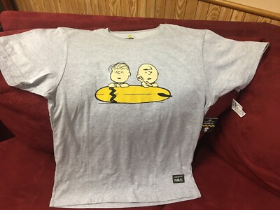 Charlie Brown & Linus Peanuts Quiksilver T-Shirt - Large - New 2021 Tee