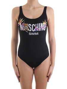 white moschino swimsuit