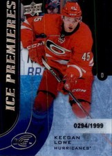 2015-16 Upper Deck Ice #118 Keegan Lowe ROOKIE #0294/1999 (20148)