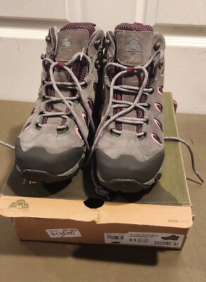 NEW EMS Eastern Mountain Sport Womens Journey Medium M Charcoal Hiking Boots 9.5