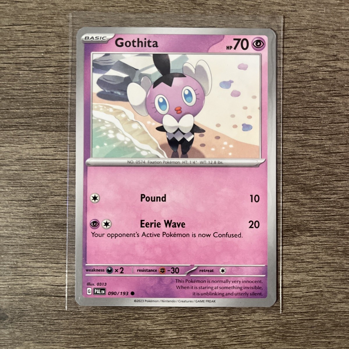 gothita pokemon card value POKEMON 