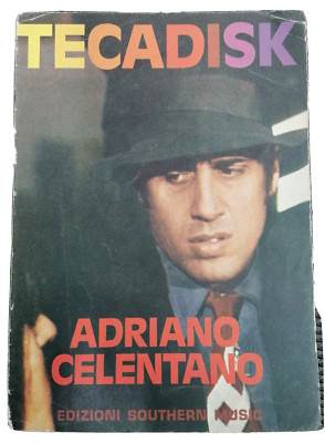 Adriano Celentano Tecadisk Noten Texte Melodische Linie 6 Tracks Versandfertig