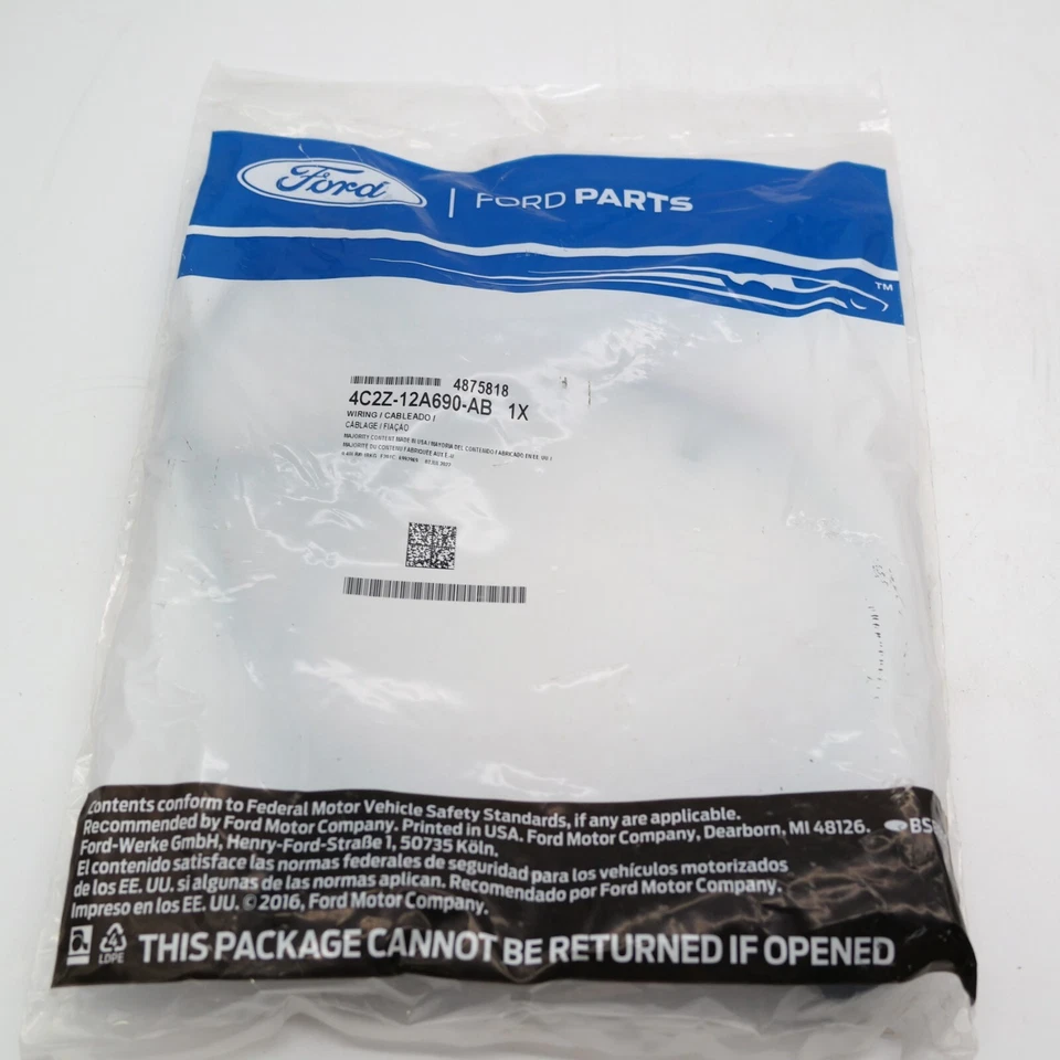 福特原始设备制造商右侧发光插头发动机线束发光插头4C2Z-12A690-AB — 第 2/4 张图片