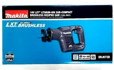 NEW BOX Makita Brushless 18V XRJ07ZB Cordless Compact Reciprocating Saw 18 Volt