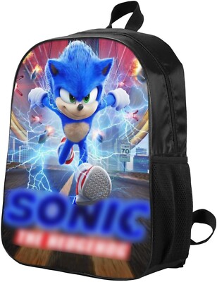 17in Large Anime Backpack 3D Printed Casual Daypack for Unisex Laptop Backpack