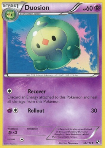 Pokemon - Duosion - 56/114 - Uncommon - Black and White - NM