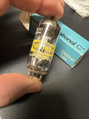 6EH7 Vacuum Tube Raytheon Pentode Tube. New Made In Japan