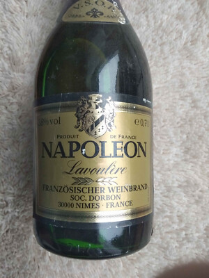 NAPOLEON Brandy Weinbrand VSOP 0,7 L    ca 60er France Frankreich Vintage 38%