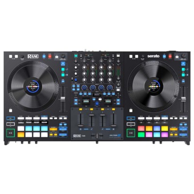 Rane FOUR Advanced 4 Channel Mixer Stems Serato DJ Pro Controller Rane 4
