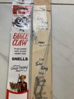 Over 200 Snell Hooks, leaders, one bottom jig, various sizes and test ratings — photo 3