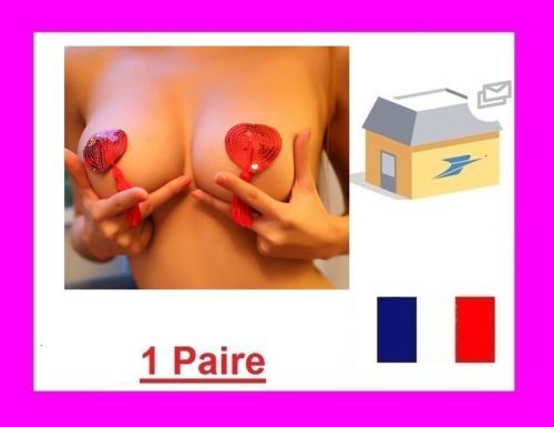 NIPPIES NIPPLE Burlesque cache bijou de seins intime téton