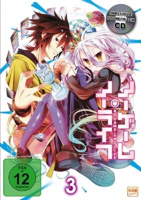 No Game No Life - Episode 09-12 & Soundtrack CD Vol.3 [Limited Edition] (2-Disc