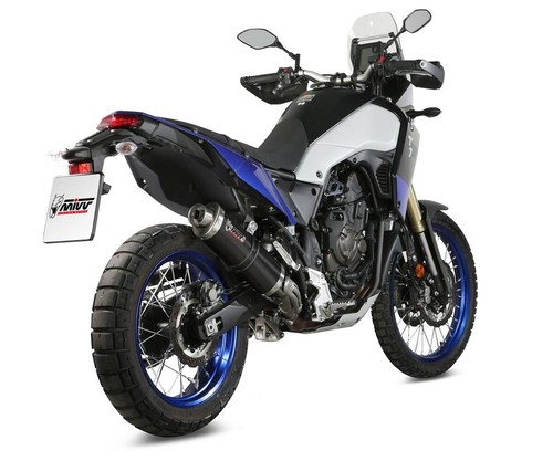 Exhaust Muffler Mivv OVAL Black Titanium YAMAHA Ténéré 700 2019 > 2024 - Picture 4 of 5