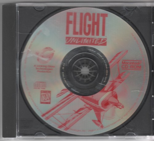 ITHistory (1996) Apple Software: FLIGHT UNLIMITED (Mac) (Looking Glass/ Virgin)