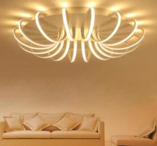 Creative Acrylic LED ceiling lamp living room restaurant Chandeliers light Yc