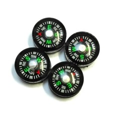 11MM MINI KOMPASS SCHWARZ BASTELN WANDERN CAMPING OUTDOOR WANDERN SURVIVAL JAGD
