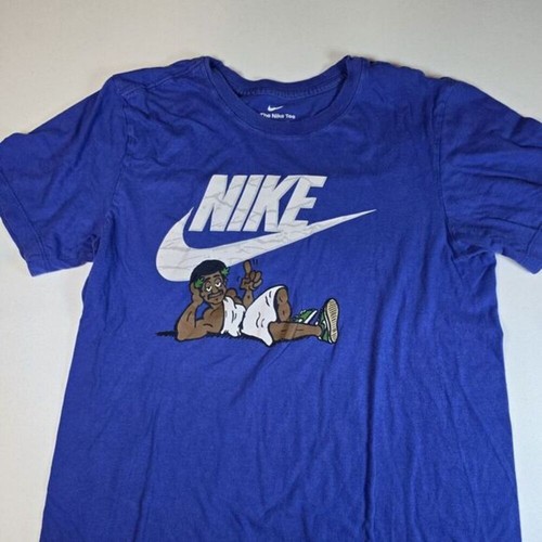 NIKE TEE SHOECRATES T-SHIRT MENS S Small BLUE DR1106 430