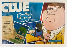 Juego de Mesa Clue Family Guy Edición Coleccionista 2010 de Hasbro, Nuevo y Precintado
