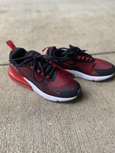 NIKE AIR MAX 270 Men's Running Shoes (Size 7) AH8050-208 BLACK / RED | eBay