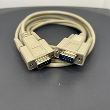RS232 9pin male Adapter to RS232 9 pin male Adapter, 6ft Serial Extension Cable