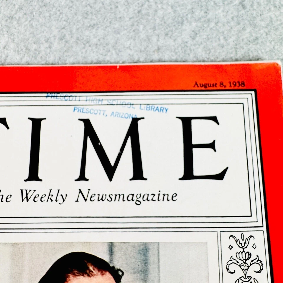 Time Magazine August 8 1938 Director Frank Capra - Image 3 of 4
