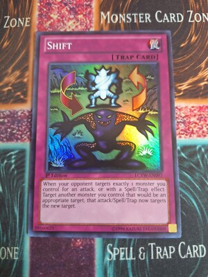 Yu-Gi-Oh! TCG Shift LCYW-EN097 Super Rare 1st Edition Near Mint