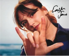 * EMILIA JONES * signed 8x10 photo * CODA * 3