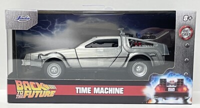 Back to the Future Time Machine 1/32 Diecast Jada Toys DMC DeLorean Model 32185
